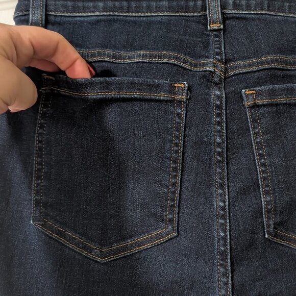 Spanx | Ankle Skinny Jeans In Midnight (Tall) - Picture 9 of 14